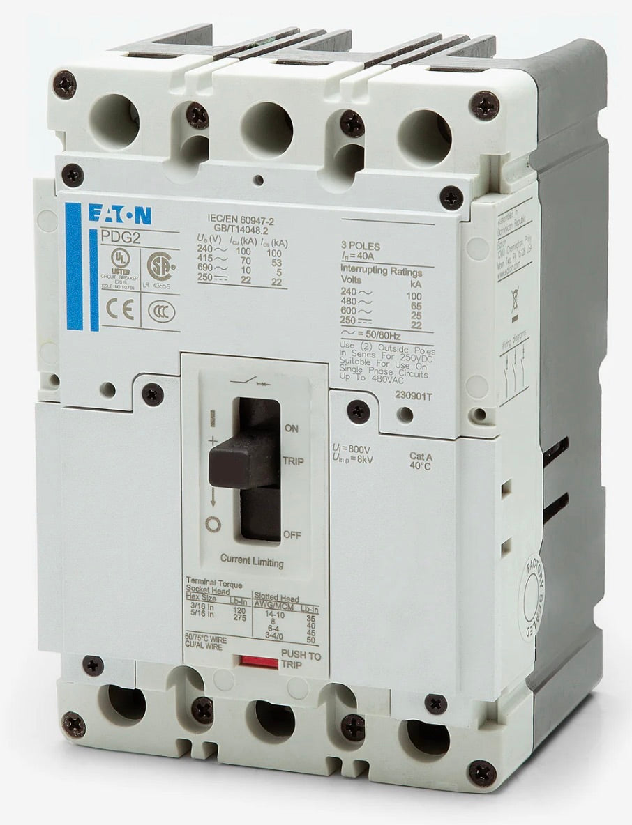 Square D PDG23M0175TFFL 3-Pole 175A Circuit Breaker
