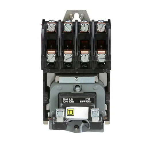 8903LO40V02 - Square D - Magnetic Contactor 30 Amp - 4 Pole - 120V