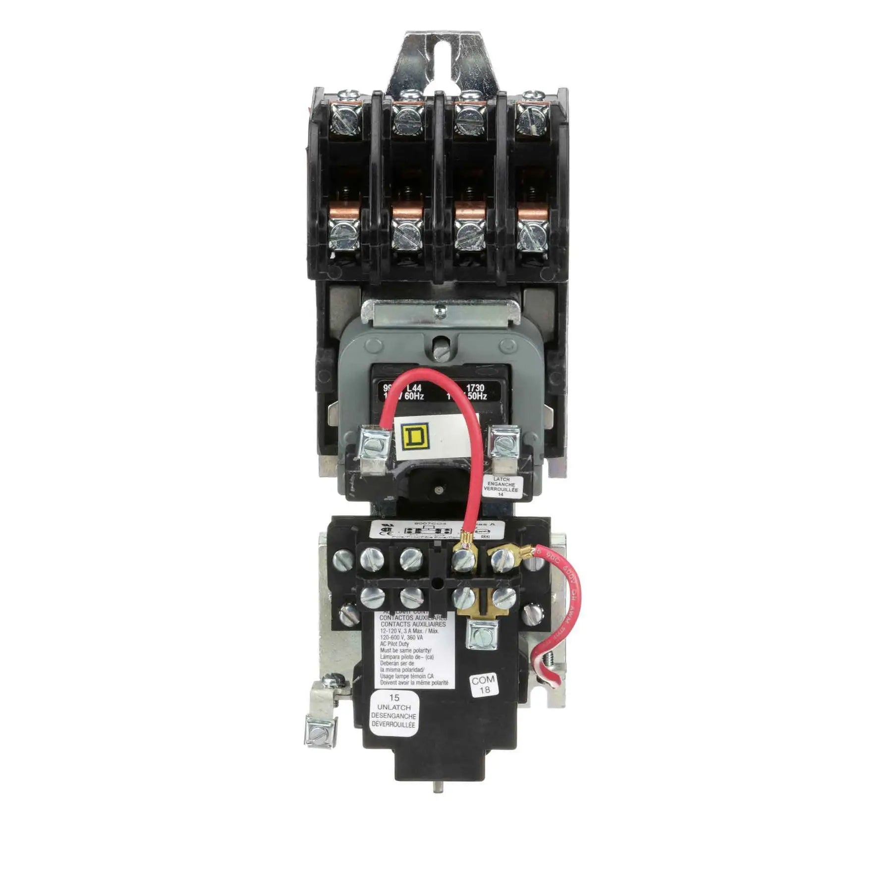 8903LXO20V01 Square D 30A Lighting Contactor 120V Coil