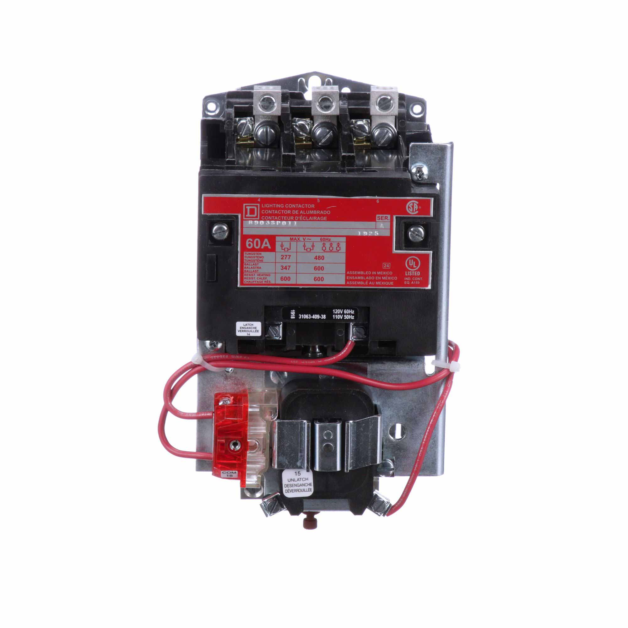 8903SPO12V02 - 600 VAC VOLTAGE RATING; OPEN ENCLOSURE; 60 AMPERE CURRENT RATING; 4 POLE