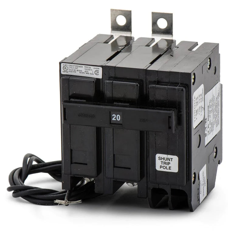Cutler Hammer Bab2020S Circuit Breaker - Front View