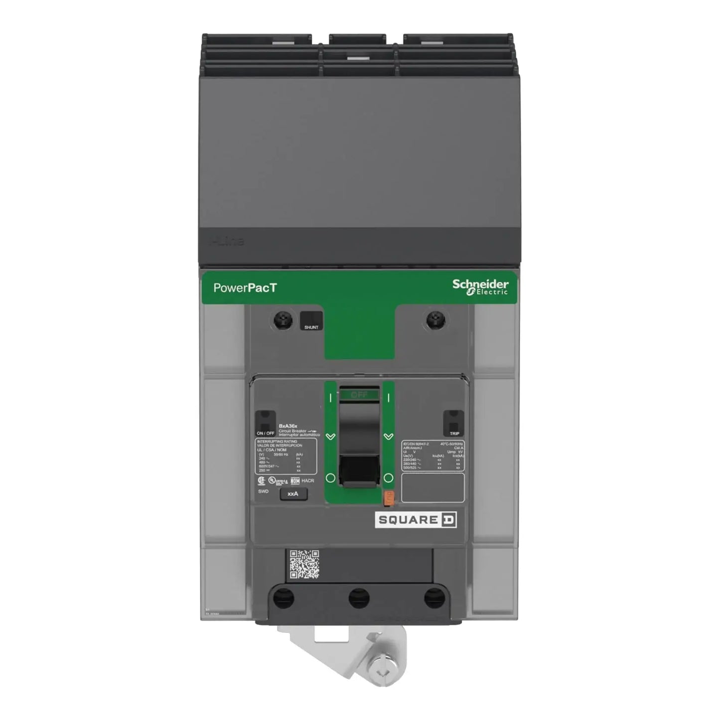 BJA36030 - Square D - Molded Case Circuit Breaker I-Line Plug-In - 30 Amp - 3 Pole - 600 Volt
