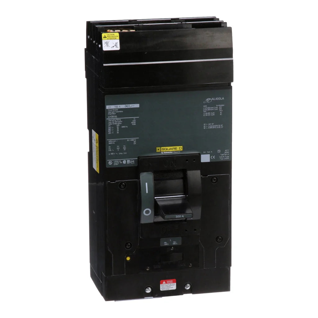 LH36125 - Square D - Molded Case Circuit Breaker I-Line Style Plug-In - 125 Amp - 3 Pole - 600 V