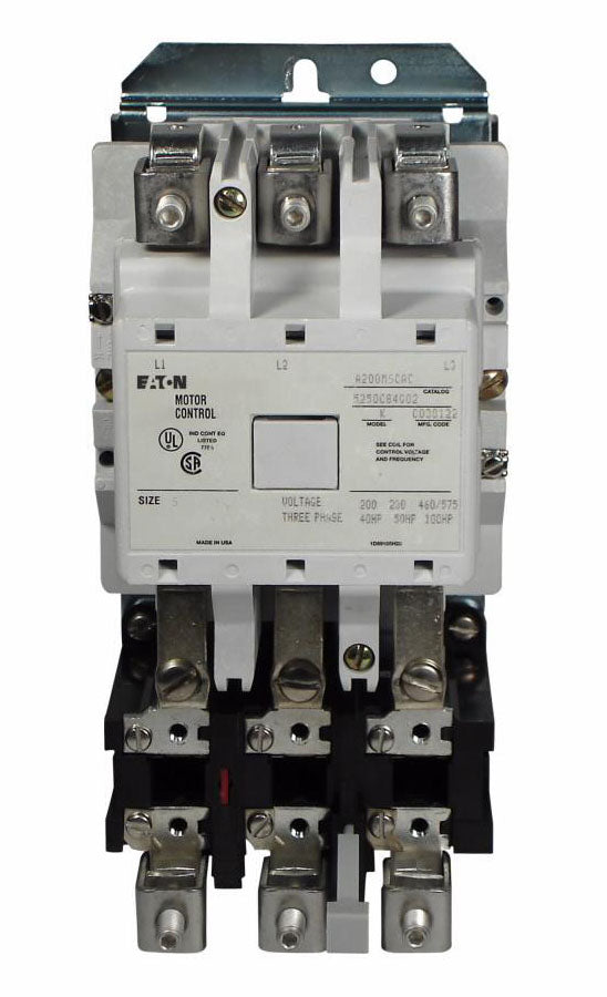 A200M5CAC Cutler Hammer NEMA Size 5 Motor Starter
