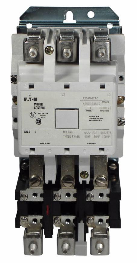 A200M6CAC - Eaton - Electric Motor Starter 540 Amp - 3 Pole - 600 Volt