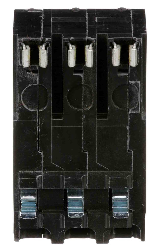 Qo3100Vh Square D 100 Amp Molded Case Circuit Breaker Plug In 100 Amp 3 Pole 240 Volt - Side View