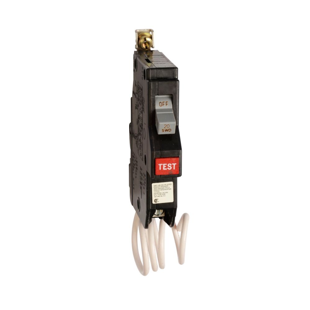 CHB120GF - Eaton Cutler-Hammer 20 Amp 1 Pole 120 Volt Bolt-On Circuit Breaker