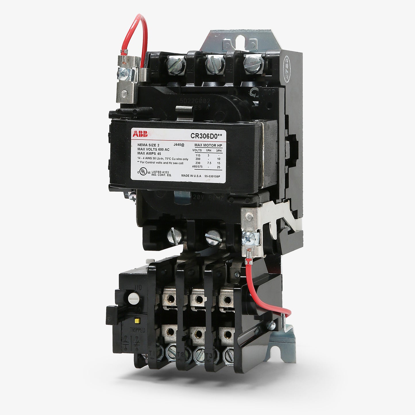 GE CR306D002 Motor Starter