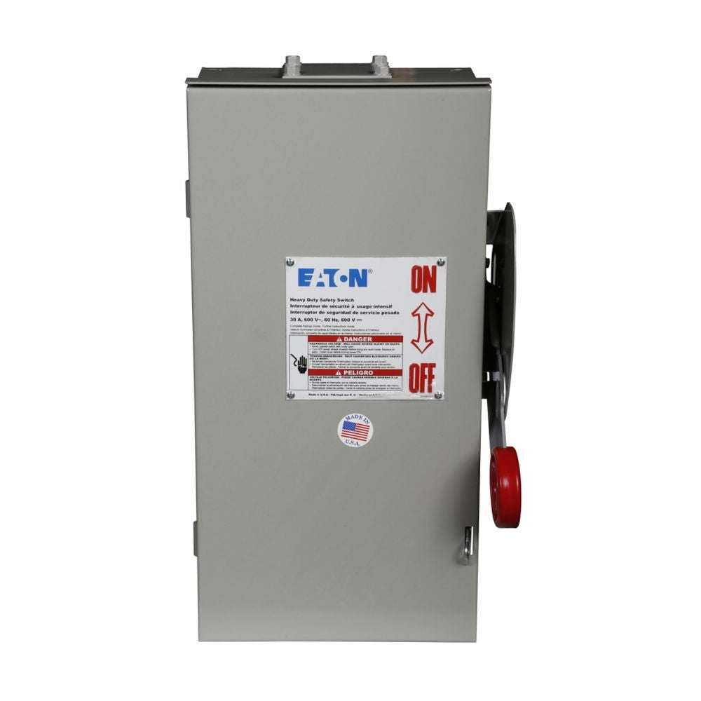 Eaton NEMA 3R heavy duty safety switch