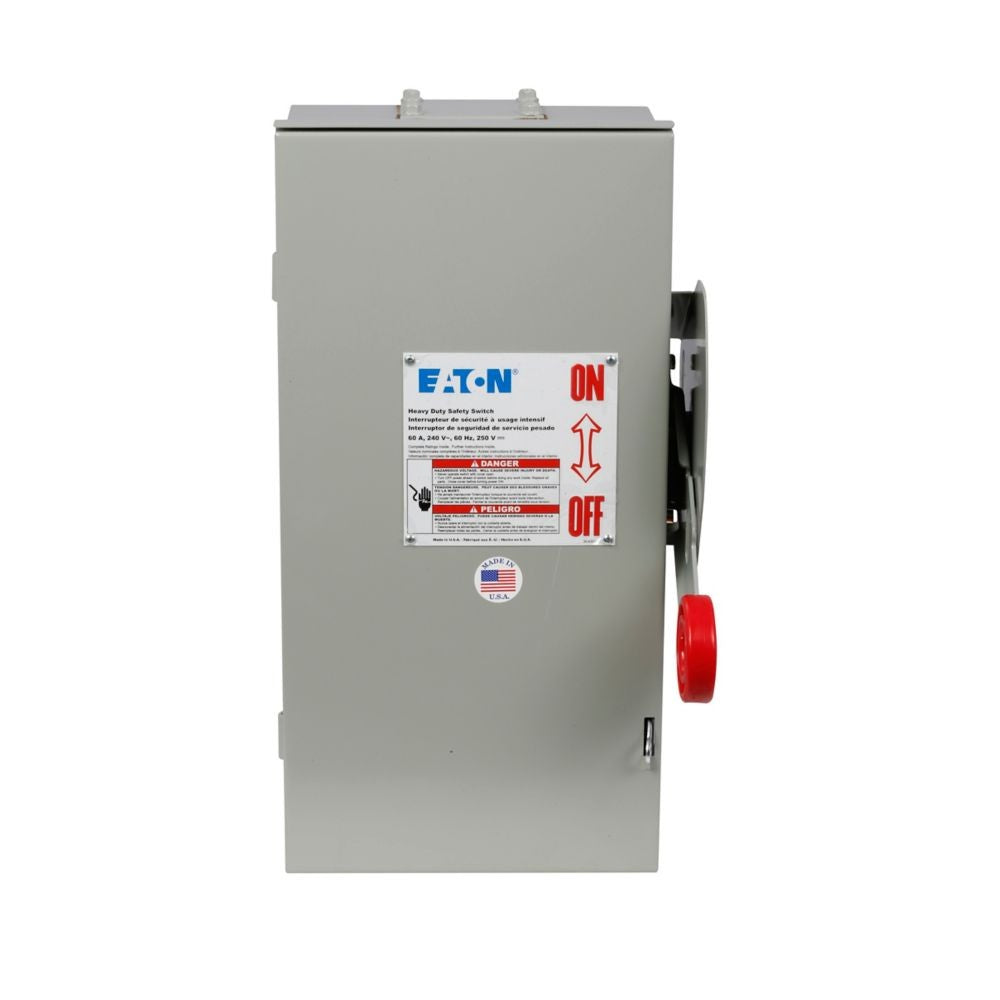 Eaton DH222NRK NEMA 3R safety switch