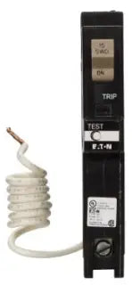 CHFGFT115 Eaton 15A 1-Pole 120V GFCI Feed-Thru Plug-In Circuit Breaker