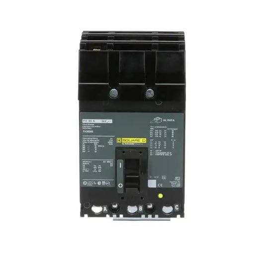 FH36060 - Square D - Molded Case Circuit Breaker I-Line Plug-In - 60 Amp - 3 Pole - 600 Volt