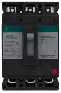 GE TED134020 3 Pole Non-Interchangeable Trip Thermal Magnetic Circuit Breakers