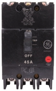 GE TEY345 3 Pole Standard Trip Bolt-On Circuit Breakers