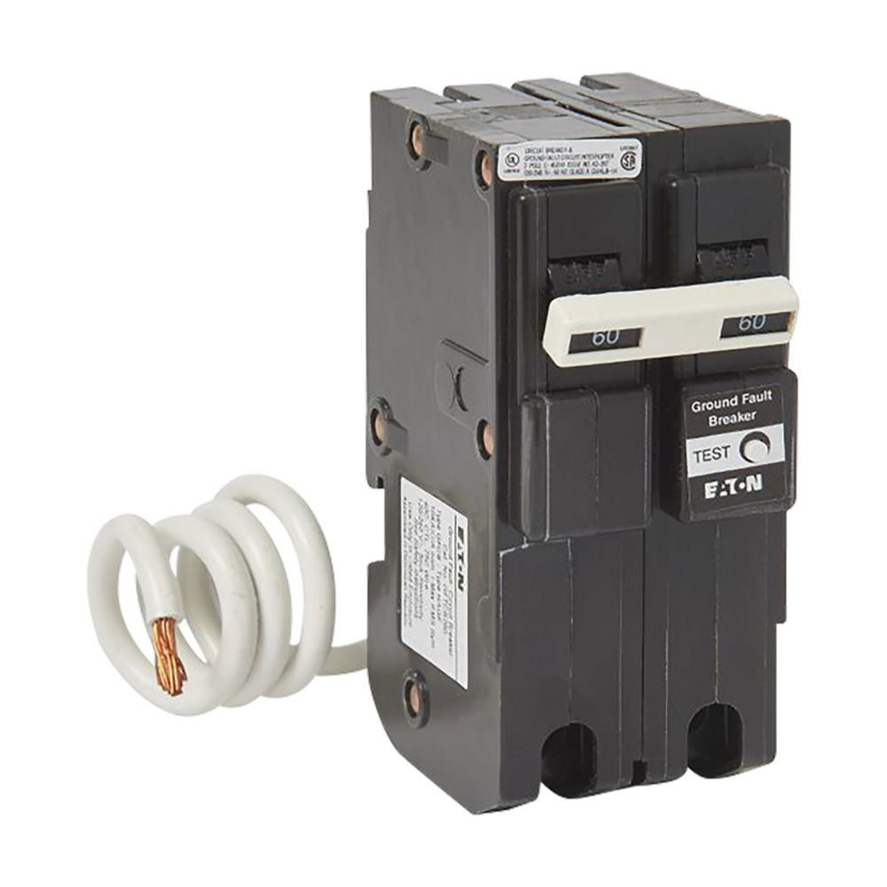 GFTCB260 - Eaton Cutler-Hammer 60 Amp Double Pole GFCI Circuit Breaker