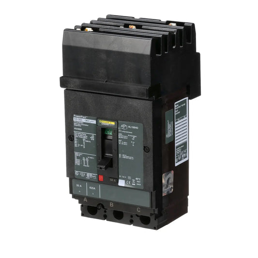 Square D HGA36070 3-Pole I-Line Plug-In Circuit Breaker 600V