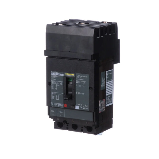 HGA36090 - Square D - Molded Case Circuit Breaker I-Line Plug-In - 90 Amp - 3 Pole - 600 Volt