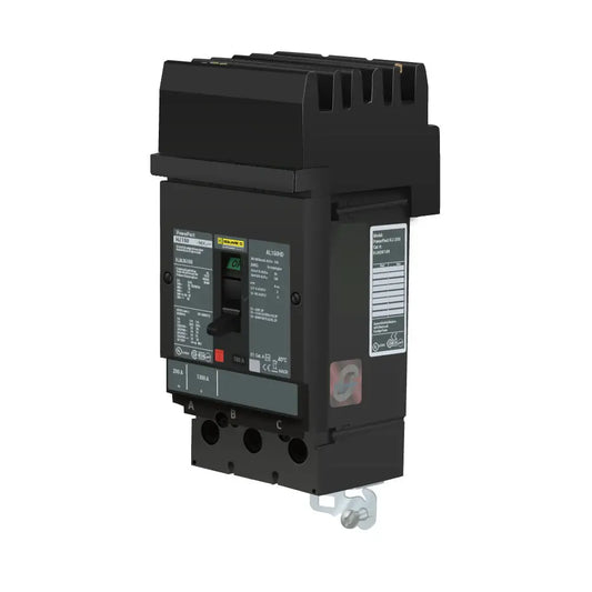 HJA36100 - Square D - Molded Case Circuit Breaker I-Line Plug-In - 100 Amp - 3 Pole - 600 Volt