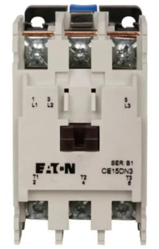 CE15EN3TB Cutler Hammer Freedom Series Contactor 3 pole 3 phase 600V 25A 24V coil