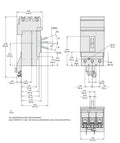 JJA36200 - Square D - Molded Case Circuit Breaker I-Line Plug-In - 200 Amp - 3 Pole - 600 Volt