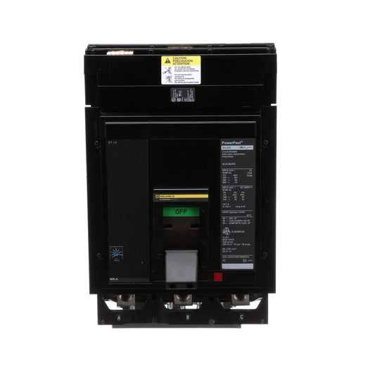 MJA36450 - Square D - Molded Case Circuit Breaker I-Line Plug-In - 450 Amp - 3 Pole - 600 Volt