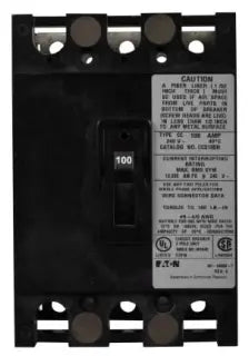CC3125N Eaton 125A 3-Pole Load Center Main Circuit Breaker