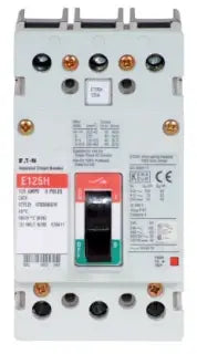 EATON EGH3015FFG 3 Pole Non-Interchangeable Trip Thermal Magnetic Circuit Breakers