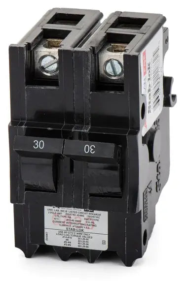 NA230 Federal Pacific 30A 2-Pole 240V Plug-In Circuit Breaker