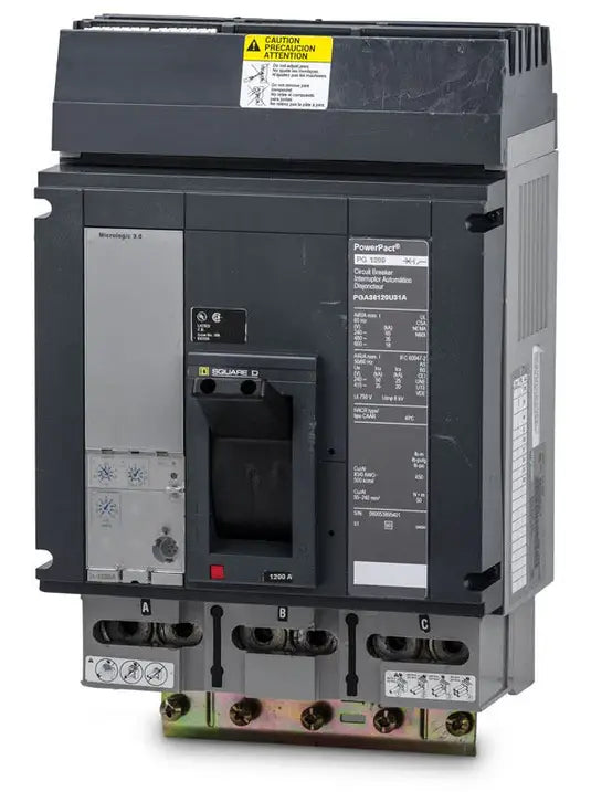 PGA36100U31A - Square D - Molded Case Circuit Breaker I-Line Style Plug-In - 1000 Amp - 3 Pole - 600 V