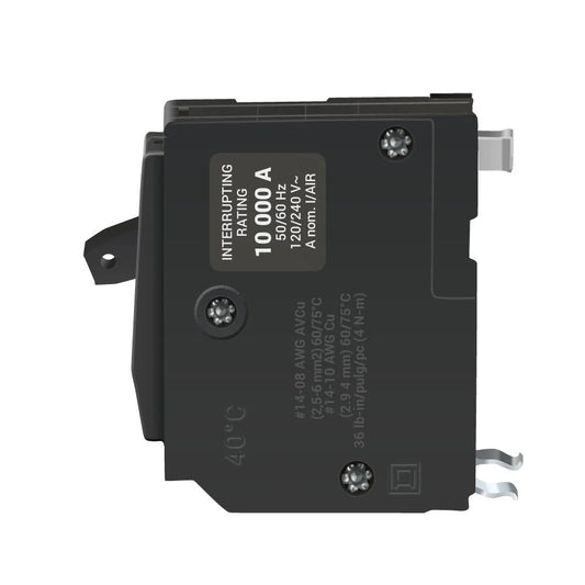 Square D Qo120 1 Pole Standard Trip Plug In Circuit Breakers - Detail View