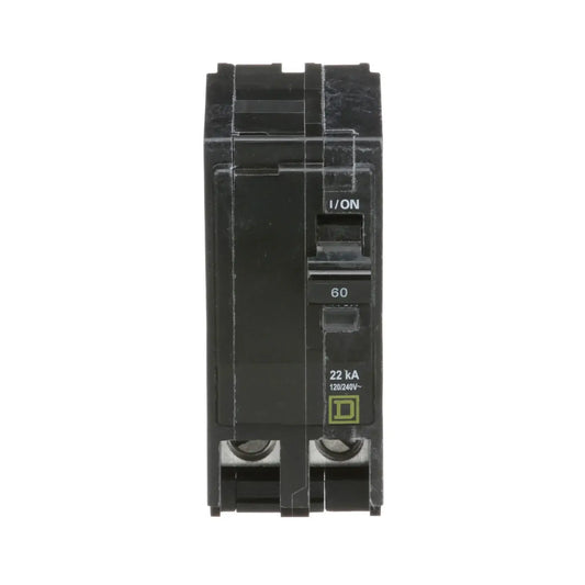 QO260VH - Square D - Circuit Breaker Plug in - 60 Amp - 2 Pole - 120 Volt