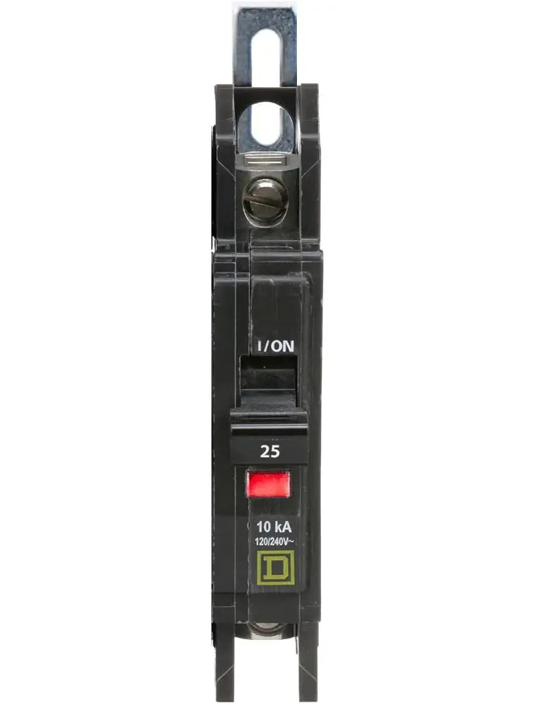QOU125 - Square D - 25 Amp Circuit Breaker Bolt-On - 25 Amp - 1 Pole - 120 Volt