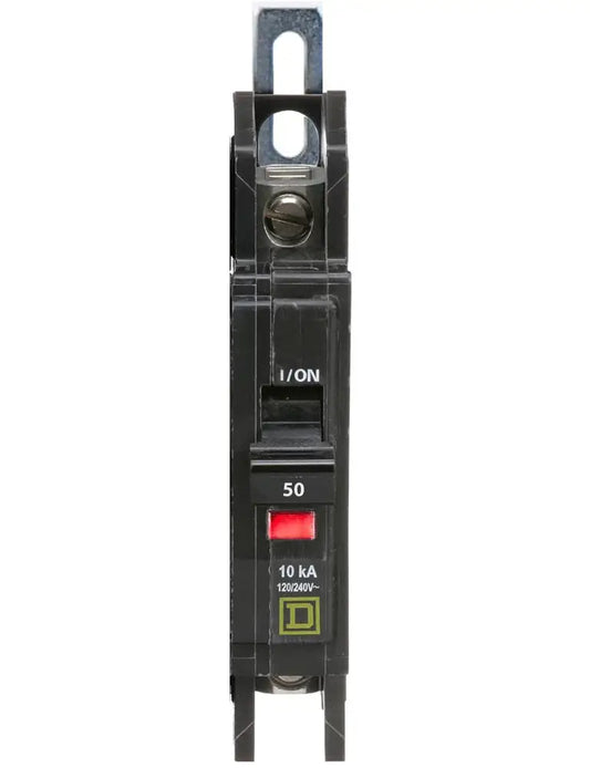 QOU150 - Square D - 50 Amp Circuit Breaker Bolt-On - 50 Amp - 1 Pole - 120 Volt
