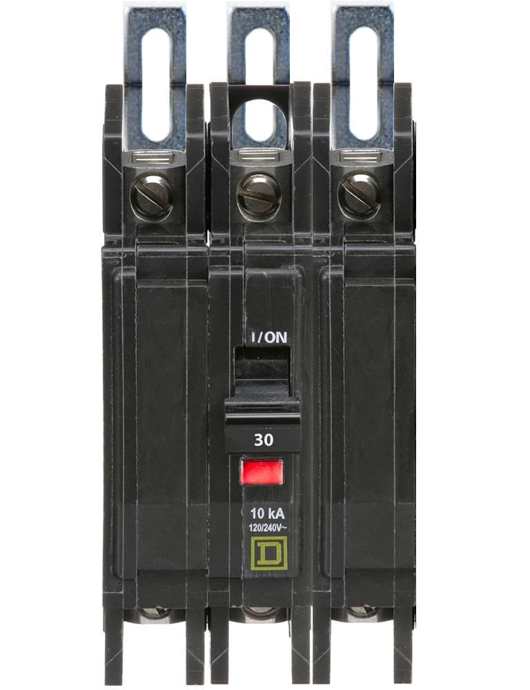 QOU330 - Square D - 30 Amp Circuit Breaker Bolt-On - 30 Amp - 3 Pole - 240 Volt