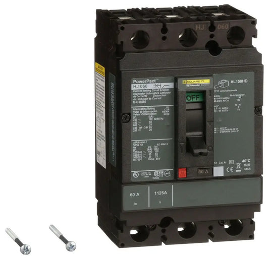 HJL36045 Square D 45A 3-Pole 600V Circuit Breaker