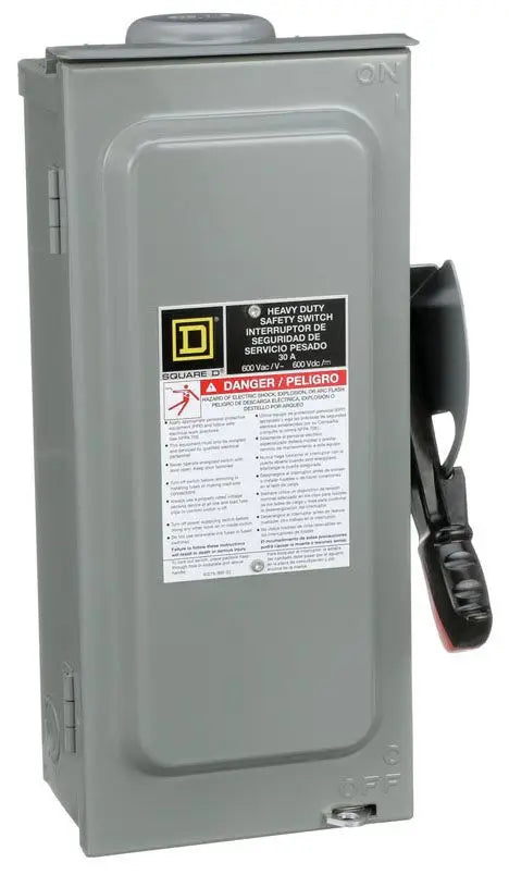 SQUARE D HU361RB Non-Fusible Heavy Duty Safety Switches