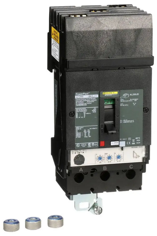 JJA36250U33X Square D 250A 3-Pole 600V I-Line Circuit Breaker