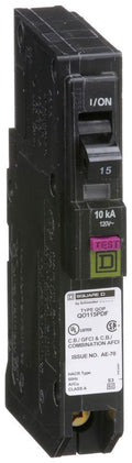 Square D QO115PDF 1 Pole Circuit Breaker Arc/Ground Fault