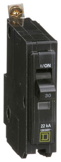 QOB130VH - Square D - 30 Amp 22kA Circuit Breaker Bolt-On - 30 Amp - 1 Pole - 120 Volt