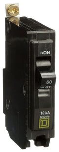 QOB160 - Square D - 60 Amp Circuit Breaker Bolt-On - 60 Amp - 1 Pole - 120 Volt