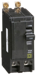 QOB2100 - Square D - 100 Amp Circuit Breaker Bolt-On - 100 Amp - 2 Pole - 240 Volt