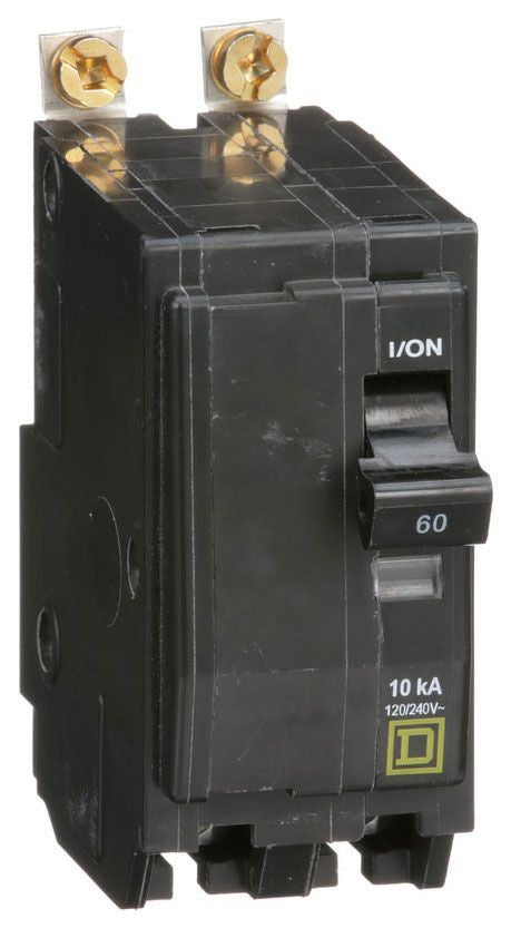 Square D Qob260 2 Pole Standard Trip Bolt On Circuit Breakers - Front View
