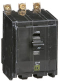 QOB320VH - Square D - 20 Amp 22kA Circuit Breaker Bolt-On - 20 Amp - 3 Pole - 240 Volt