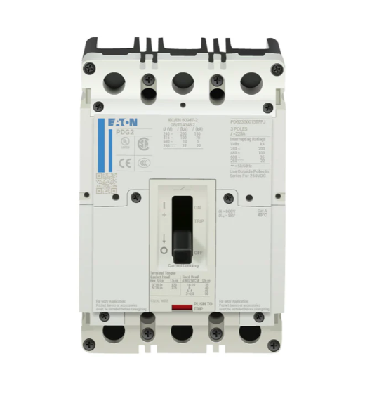PDG23M0020TFFL - Molded Case Circuit Breaker Feed-Thru - 20A -3 Pole - 600 Volt