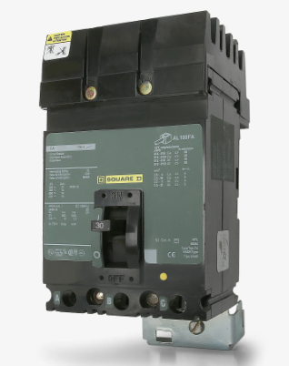 FA34045 - Square D - Molded Case Circuit Breakers I-Line Style Plug-In - 45 Amp - 3 Pole - 480 V