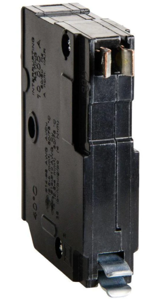 QO120 - Square D - 20 Amp Circuit Breaker Plug-In - 20 Amp - 1 Pole - 120 Volt
