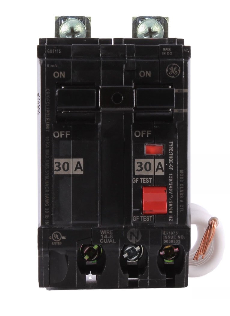 General Electric Thqb2130Gf Circuit Breaker - Front View