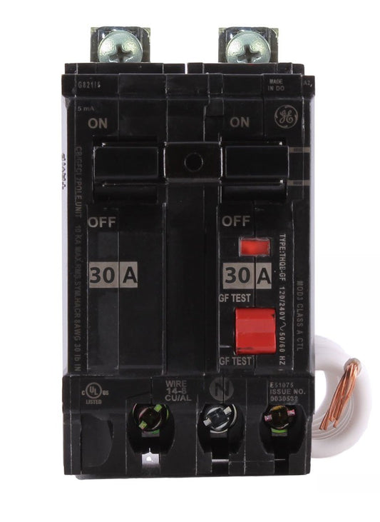 General Electric Thqb2130Gf Circuit Breaker - Front View