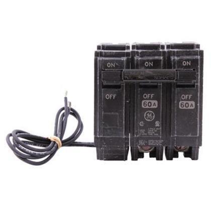 Thql2160St1 Ge 60 Amp 2 Pole 240 Volt Plug In Molded Case Circuit Breaker - Front View