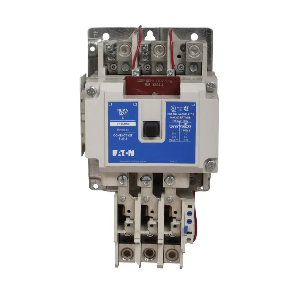 AN16NN0B - Eaton - Electric Motor Starter 135 Amp - 3 Pole - 600 Volt